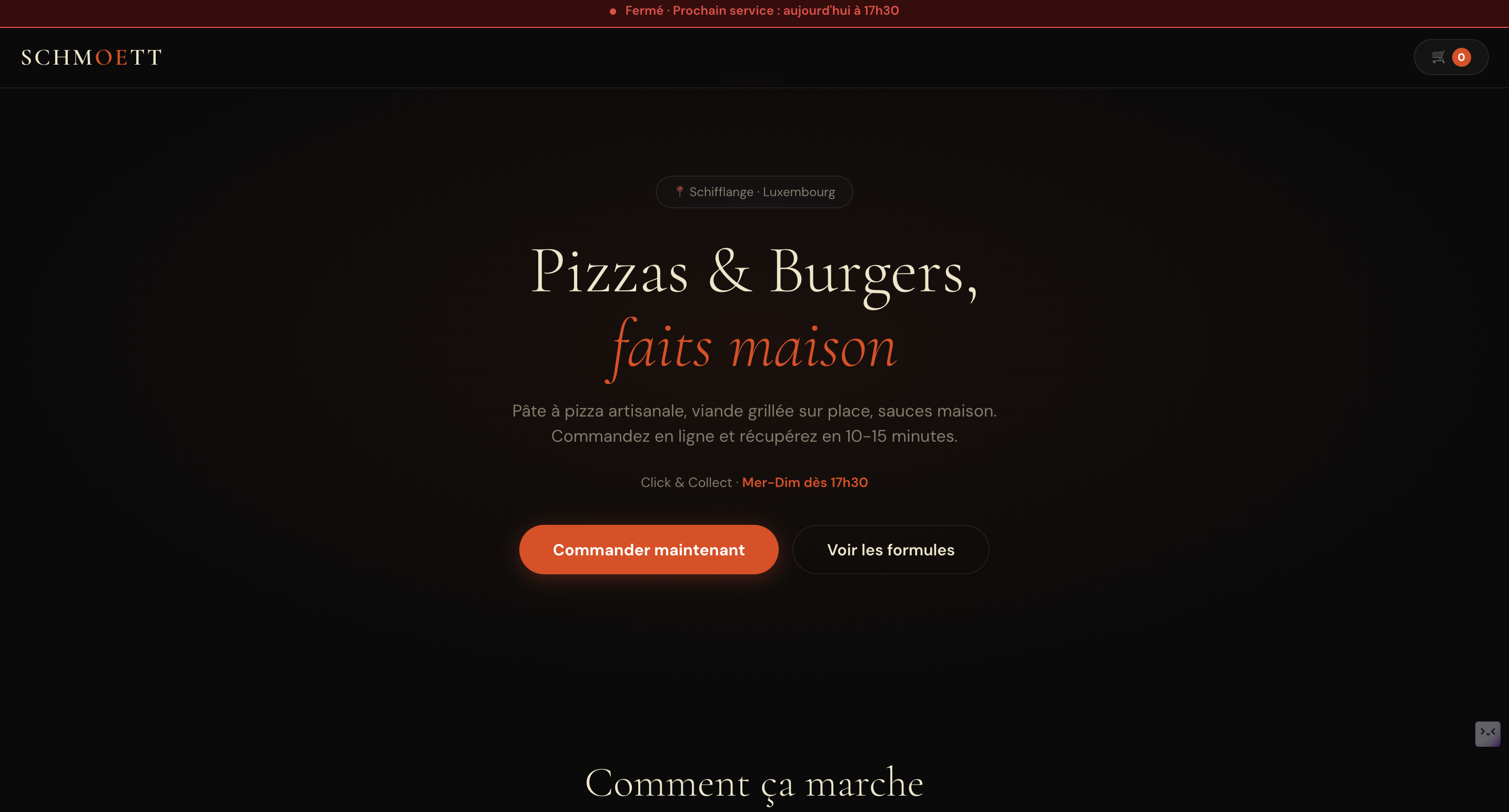Site Schmoett — restaurant à Schifflange